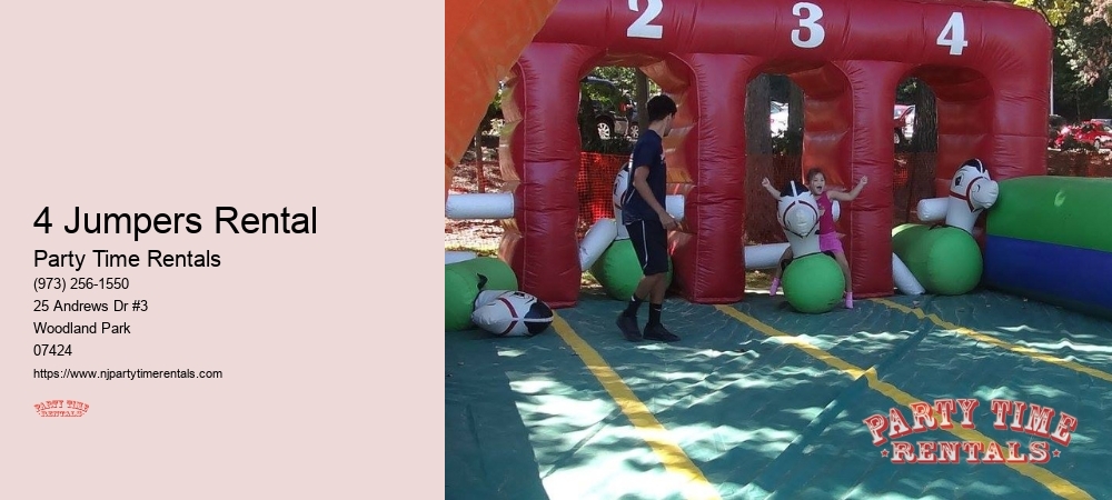Party Rental Inflatable Obstacle Course