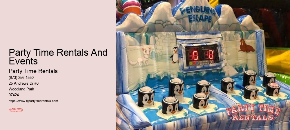 Party Time Rental Event Rentals