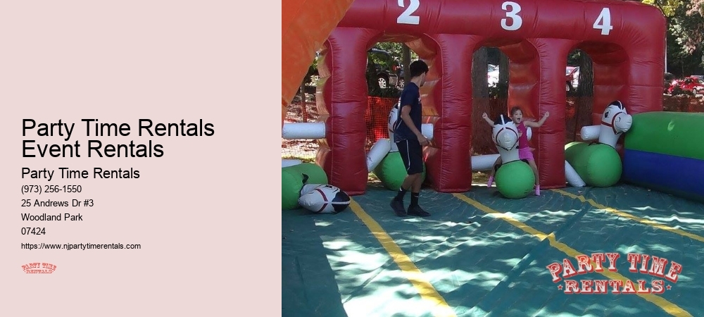 Party Rentals New Jersey