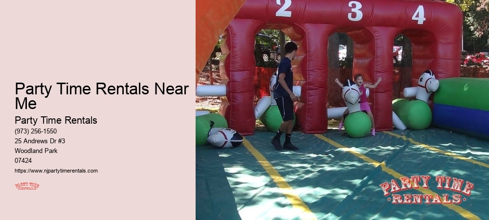 Bounce House And Party Rentals Near Me